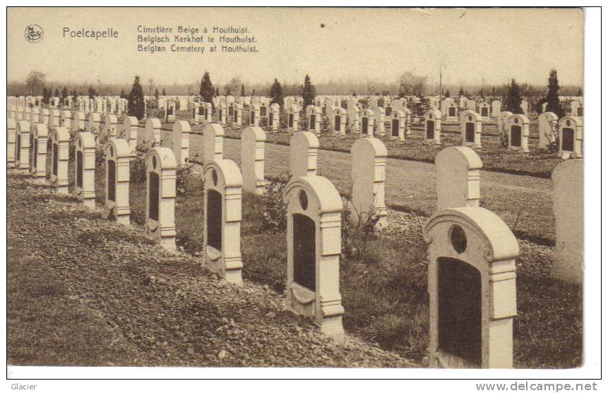 POELCAPELLE - Cimetière Belge à HOUTHULST - Belgisch Kerkhof - Belgian Cemetery At Houthulst - Langemark-Pölkapelle