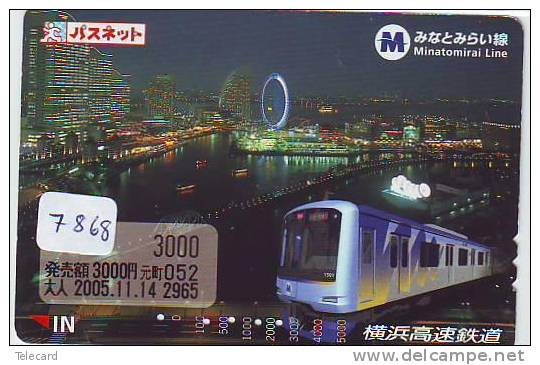 TC  Tram Train (7868) Trein Locomotive Japon Japan - Trains