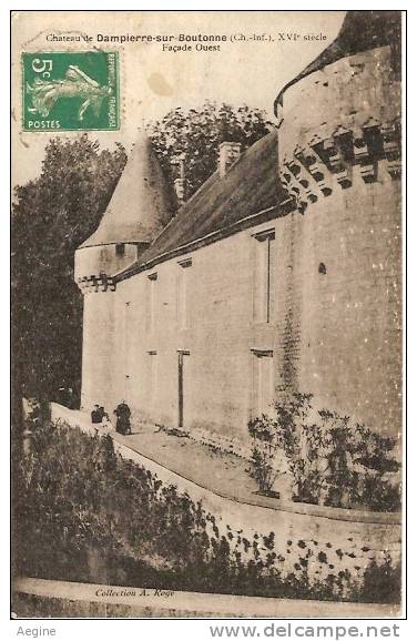 REF RD MK- Ref No 40- CHARENTE MARITIME - Chateau De Dampierre Sur Boutonne   - Bon Etat - Dampierre-sur-Boutonne