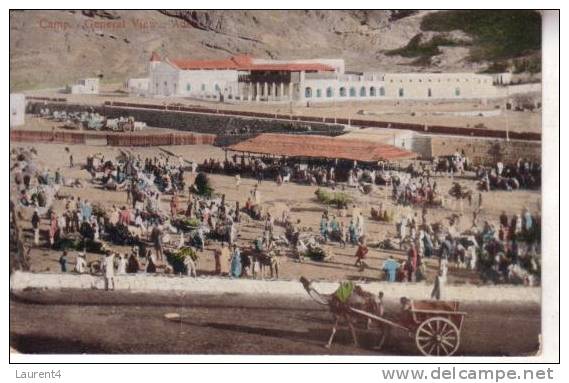 Old Aden Postcard- Carte Ancienne De Aden - Yémen