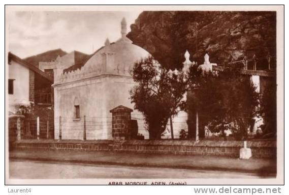 Old Aden Postcard- Carte Ancienne De Aden - Jemen