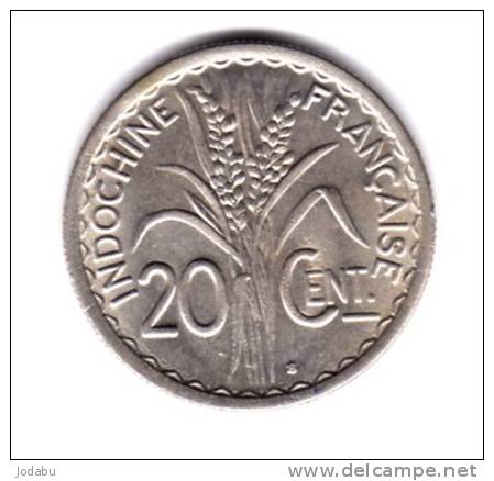 20  Cents  .1941. Indochine - Andere & Zonder Classificatie