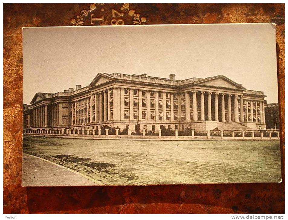 Treasury Building Washington DC   Cca 1920´s  VF+  D10056 - Washington DC