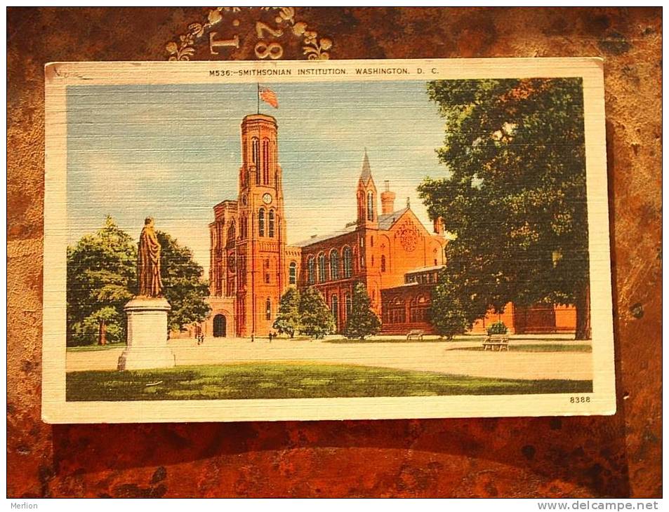 The Smithsonian Institution Washington DC    PU 1943   VF  D10064 - Washington DC