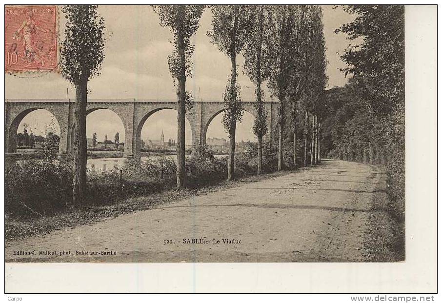 SABLÉ. - Le Viaduc. - Sable Sur Sarthe