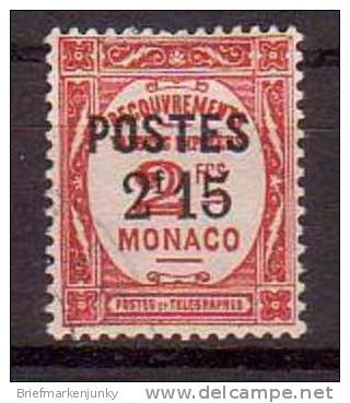 1651) Monaco Mi.Nr. 160 Gestempelt - Autres & Non Classés