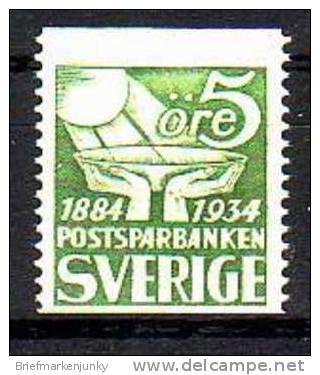 1659) Schweden Mi.Nr. 220 II AI Postfrisch ** - Nuevos