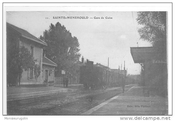 51 )) SAINTE MENEHOULD, Gare De Guise, 11, Ed Melle Philibert - Sainte-Menehould