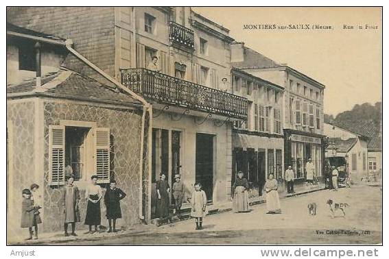 France  CaMontiers Sur Saulx, La Rue Du Four - Montiers Sur Saulx