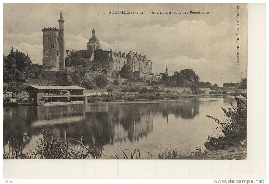 Ancienne Abbaye Des Bénédictins De SOLESMES. - Solesmes