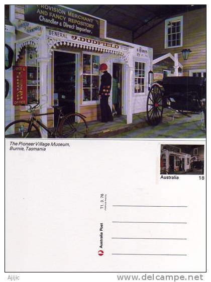 General Store. Village Des Pionniers. Burnie. Ile De Tasmanie. Entier Postal Neuf - Other & Unclassified