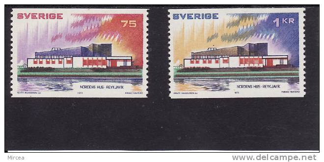 Suede Yv.no.787/8 Neufs** - Unused Stamps