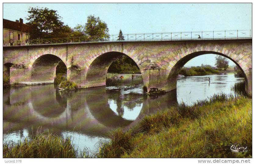 89 /  CHENY / LE PONT SUR L ARMANCON / JOLIE CPSM 1965 - Cheny