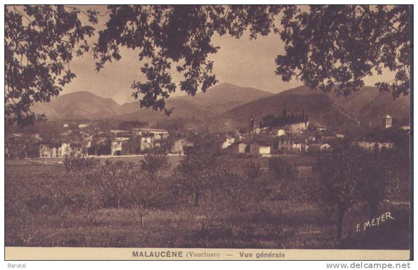 MALAUCENE - Vue Générale - Malaucene