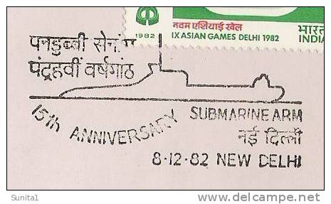 Submerines,india, Pictorial Postmark,naval, Defence, Militaria - Sous-marins