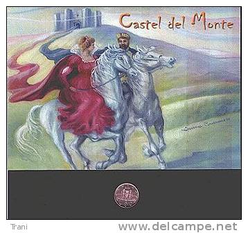 CASTEL DEL MONTE + MONETA - Altri & Non Classificati