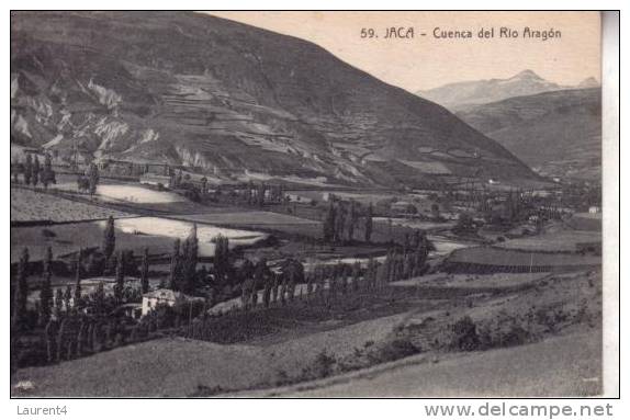 1 Old Spain Postcard - Carte Anciennne De L´Espagne- Jaca - Huesca