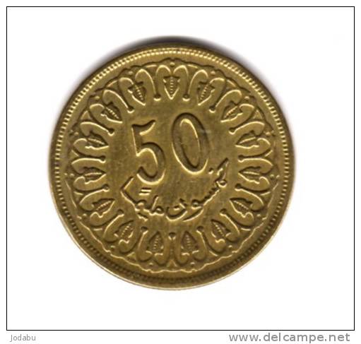 50 Millim Tunisie - 1960   - - Túnez