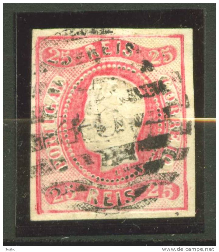 Portugal Mi. N° 20 Gestempelt; 1867/70. Freimarken: König Luis I.; Wertbänder In Geschweifter Form - Usado