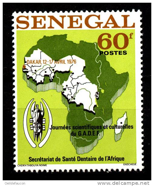 SENEGAL - Yvert - 432**   - Cote 0.80 &euro; - Sonstige & Ohne Zuordnung