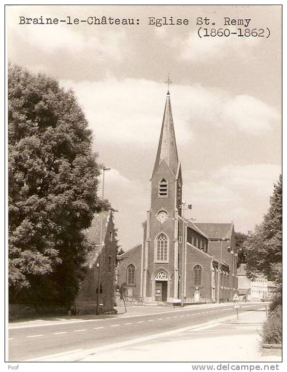 Braine-le-Château : Eglise St.Remy (fotokaart) - Braine-le-Chateau