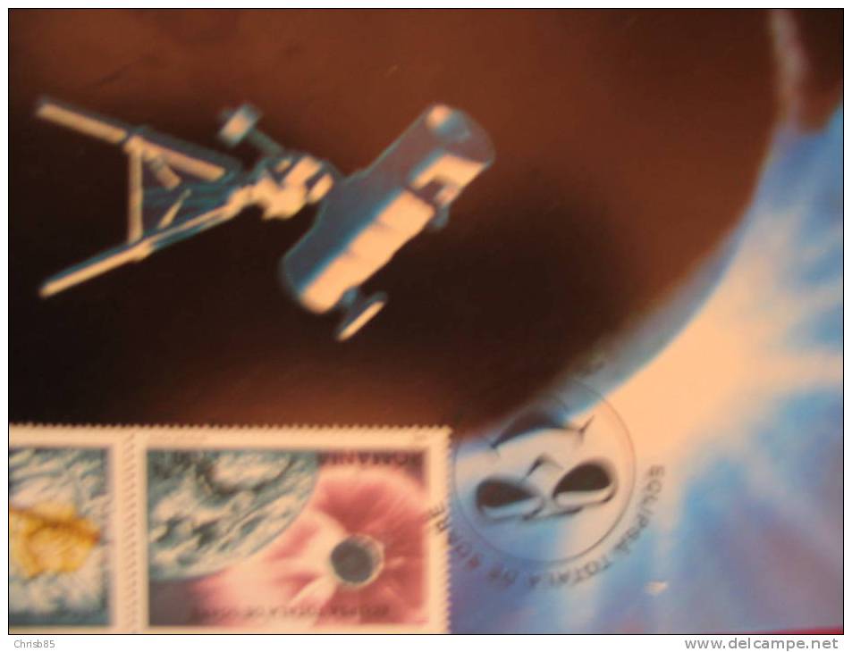 OBLITERATION ESPACE ROUMANIE 1999 - Astronomie