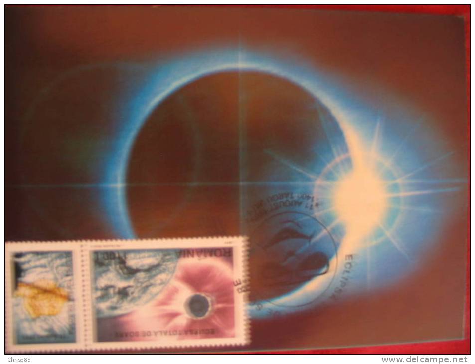 OBLITERATION ESPACE ROUMANIE 1999 - Astronomy