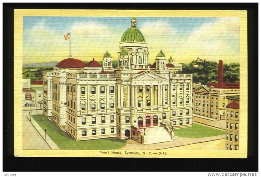Court House, Syracuse, New York - Syracuse