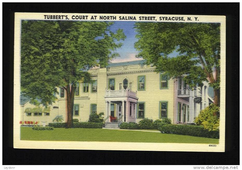 Tubbert´s, Court At North Salina Street, Syracuse, New York - Syracuse