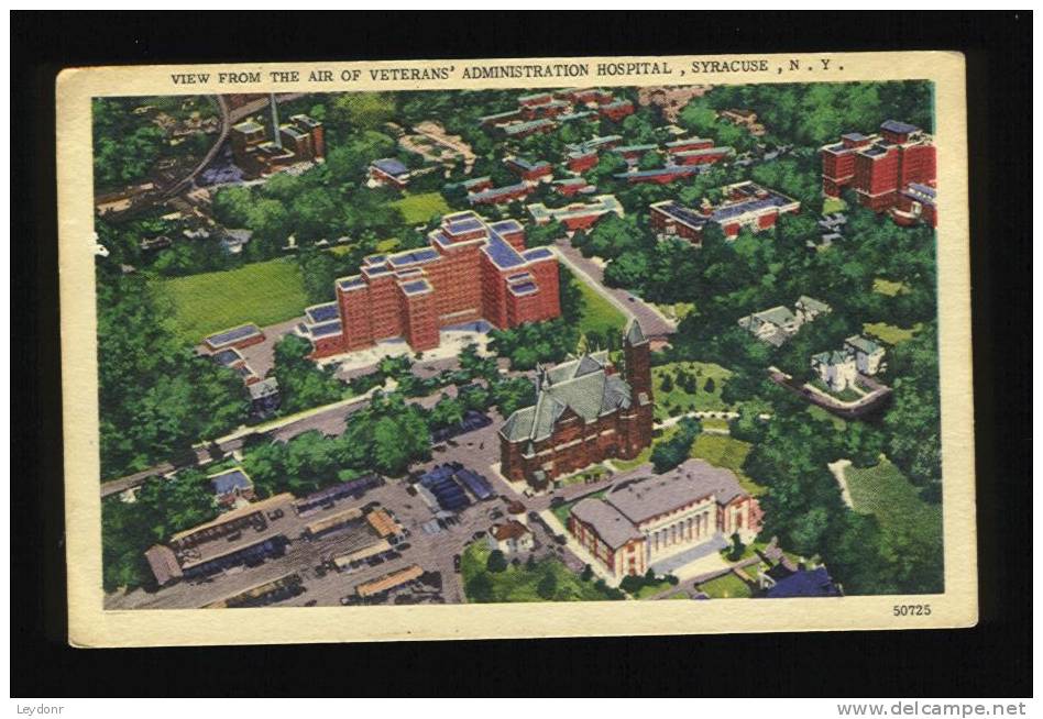 View From The Air Of Veterans´ Administration Hospital, Syracuse, New York - Syracuse