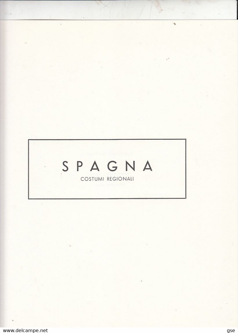 SPAGNA - Costumi Regionali - # 6 Fogli Marini King - Blank Pages