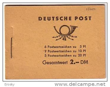 E677 - ALLEMAGNE ORIENTALE DDR Yv N° C317 ** CARNET - Markenheftchen