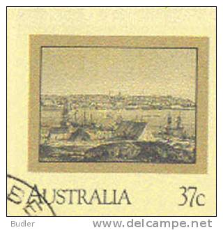 AUSTRALIA:1988:Post.Stat.:200 Years AUSTRALIA:The Early Year SYDNEY:1803-1808:NAVIGATION,SAILING-SHIPS,HARBOUR,PAINTING - Interi Postali