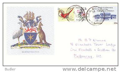 AUSTRALIA : 1979 : Post. Stat. : 175th Anniversary Of The Foundation Of HOBART: HERALDIEK,HERALDIQUE,HERALDIC, - Postal Stationery
