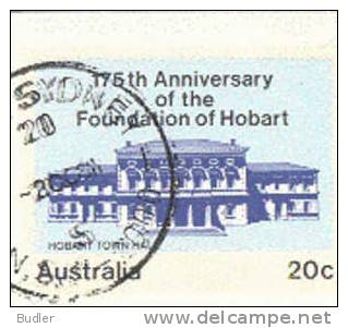 AUSTRALIA : 1979 : Post. Stat. : 175th Anniversary Of The Foundation Of HOBART: HERALDIEK,HERALDIQUE,HERALDIC, - Postwaardestukken
