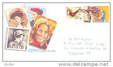 AUSTRALIA : 1980 : Post. Stat. : Centenary Of The YOUNG WOMENS CHRISTIAN ASSOCIATION : WOMAN,CLOTHES,HEAD-GEAR,Y.W.C.A., - Interi Postali