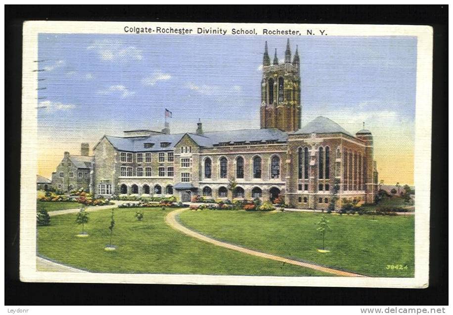 Colgate Rochester Divinity School, Rochester, New York 1938 - Rochester