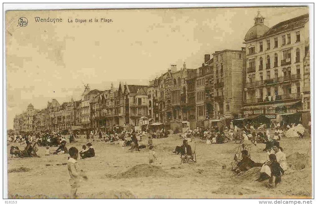 Wenduyne    -  La Plage Et La Digue - Wenduine