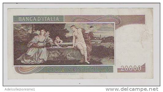 1771)splendida  Banconota Da 20000£ Tiziano Del 21-2-1975 Lettera SA Vedi Foto - 50 Lire