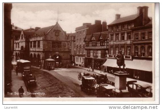 Old England Postcard - Carte Ancienne De Grande Bretagne - Shrewsbury - Shropshire