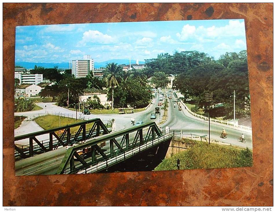 Malaysia , Railway Bridge  Kuala Lumpur Malaya  Animation Cca 1960´s  EF  D10264 - Malaysia