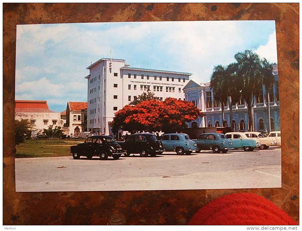 Malaysia , The Hong Kong And Shanghai Bank Building Penang  Malaya Cca 1960´s  EF  D10286 - Malaysia