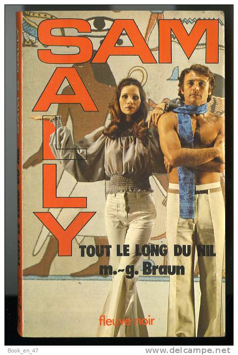 {44637} M G Braun " Tout Le Long Du Nil " Sam & Sally N° 43 , EO 1979 - Fleuve Noir