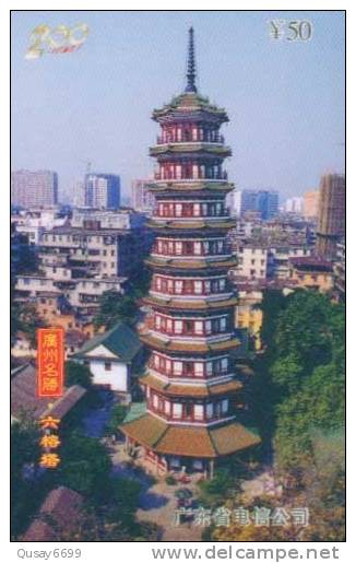 Used Phonecard,   Tower - Paysages