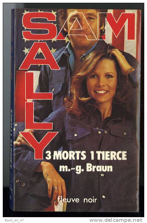 {44636} M G Braun " 3 Morts 1 Tiercé " Sam & Sally N° 36 , 1978 - Fleuve Noir