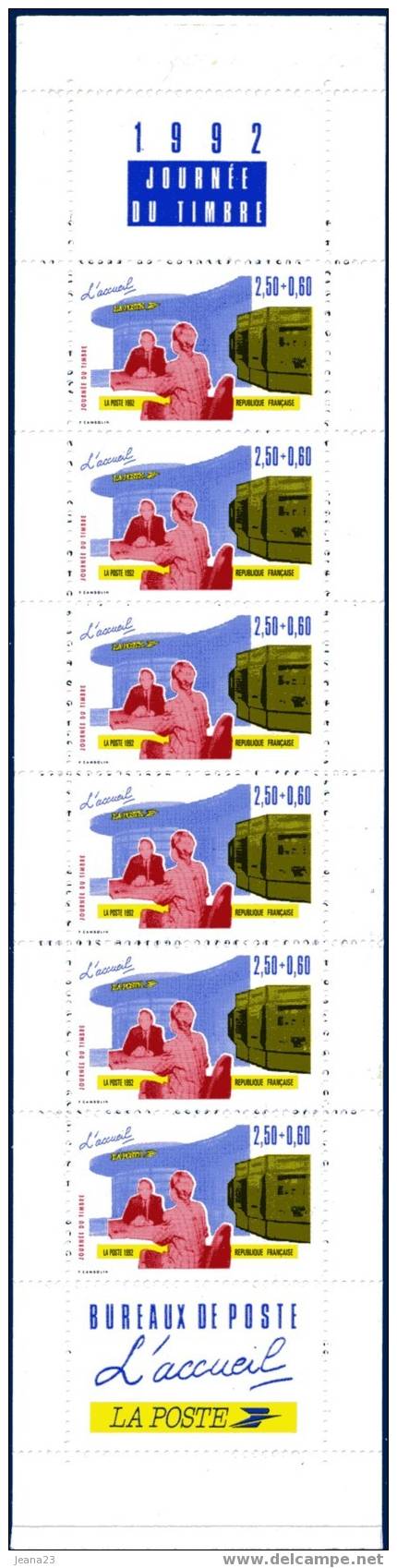 B.-C. 2744A  Carnet Journée Du Timbre  Neuf ** Non Plié  1992 - Dag Van De Postzegel