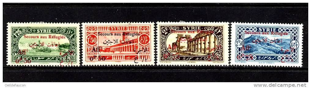 SYRIE - Yvert - 167/78* - Cote 36 € - Rifugiati