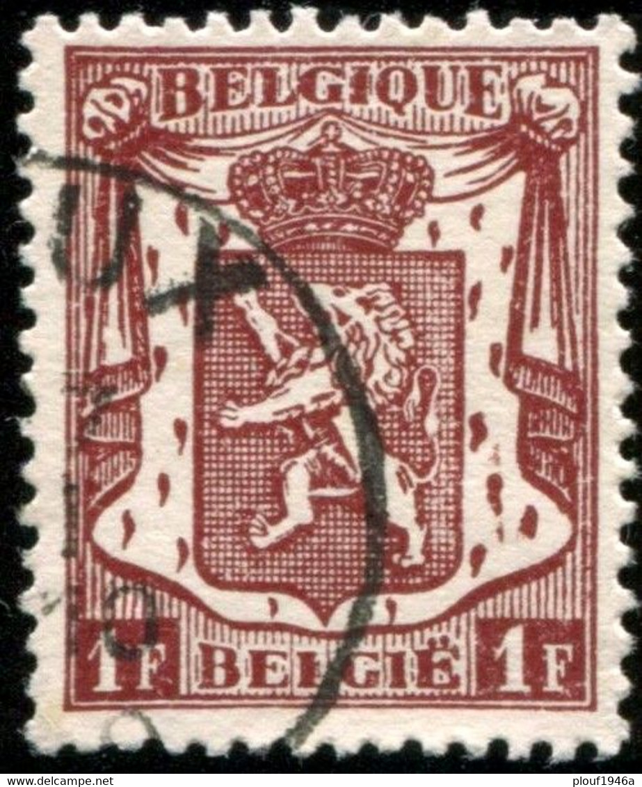 COB  715 A (o) / Yvert Et Tellier N° 715 (o) - 1935-1949 Piccolo Sigillo Dello Stato