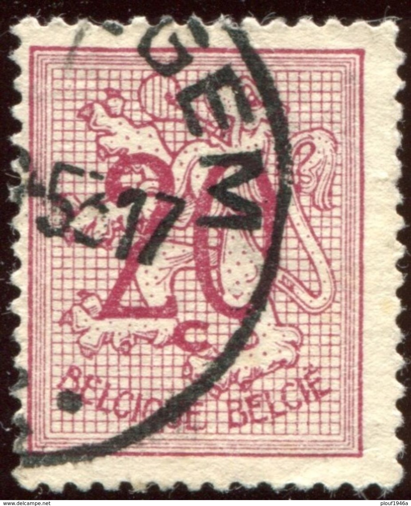 COB  851 A (o) / Yvert Et Tellier N°  851 (o) - 1951-1975 Heraldic Lion