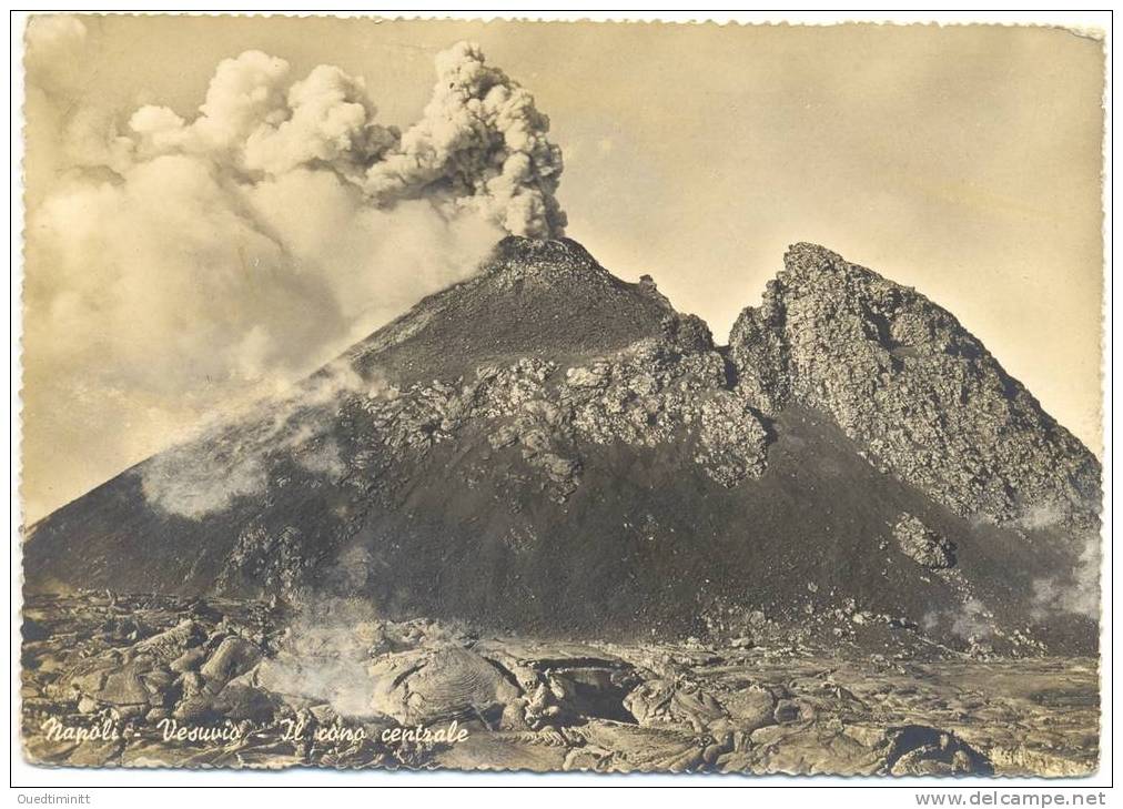 Italia.Napoli.Vesuvio.Il Cono Centrale. - Napoli (Naples)